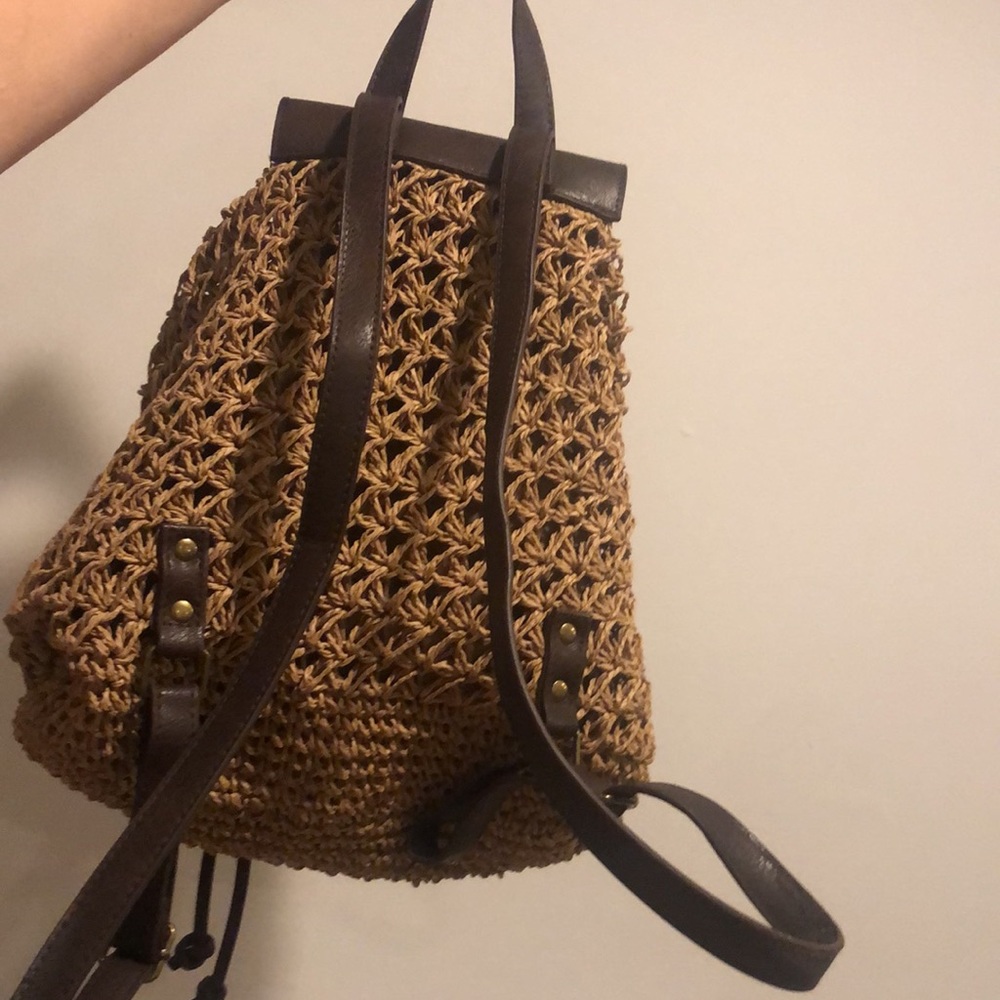 Knitted backpack - Picture 3 of 10